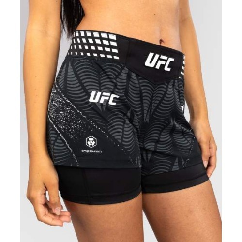 Moteriški MMA šortai UFC Zenith by Venum, juodi