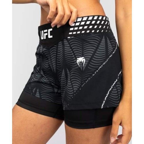 Moteriški MMA šortai UFC Zenith by Venum, juodi