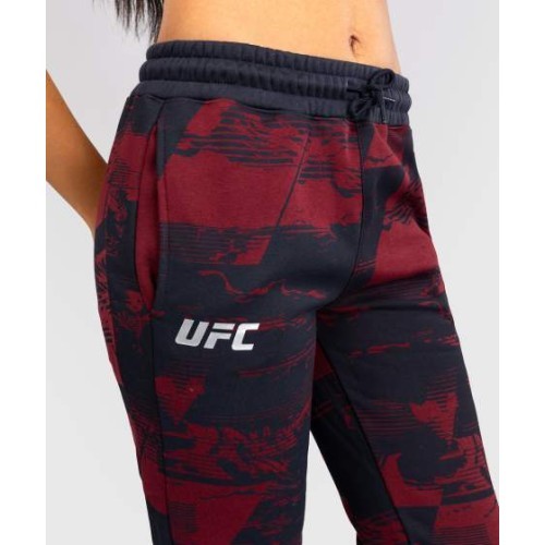 Moteriškos UFC Zenith by Venum kelnės Fight Week, bordo