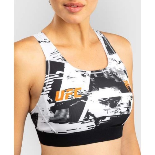Moteriška sportinė liemenėlė UFC Zenith by Venum Authentic Fight Week, balta