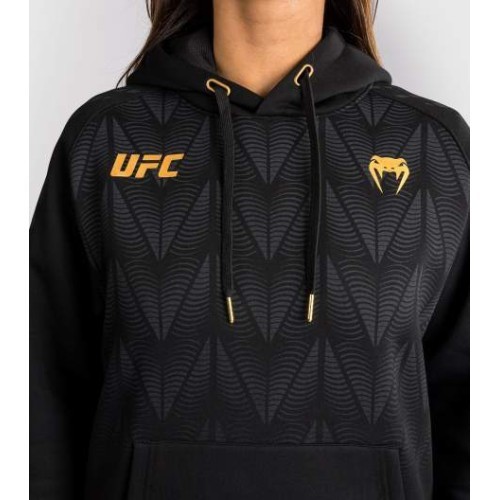 Moteriškas UFC Zenith by Venum Replica Champion megztinis su gobtuvu