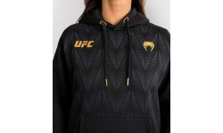 Moteriškas UFC Zenith by Venum Replica Champion megztinis su gobtuvu