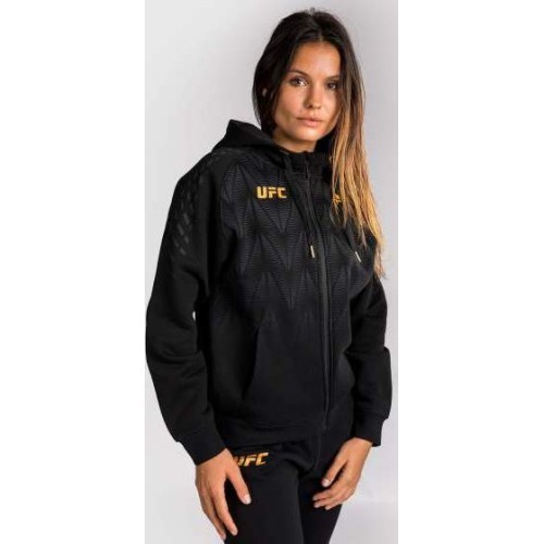 Женская толстовка с капюшоном UFC Zenith by Venum Replica Champion на молнии