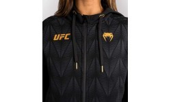 Женская толстовка с капюшоном UFC Zenith by Venum Replica Champion на молнии