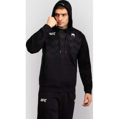 Vyriškas UFC Zenith by Venum Replica juodas džemperis su gobtuvu