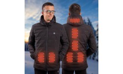 Men’s Heated Jacket W-TEC HEATborg - Black
