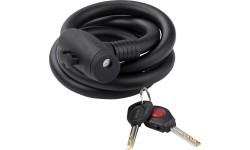 Замок KLS Hardcoil, тросовый 7x120 см