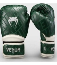 Venum Contender 1.5 XT vaikiškos bokso pirštinės - Forest Green/Off White