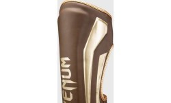 Защита голени Venum Elite, тёмно-коричневая