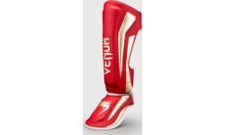 Защита голени Venum Elite, красная