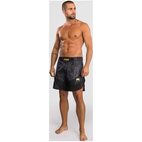 Venum x Chimaev kovinės MMA šortai, juodi/pilki
