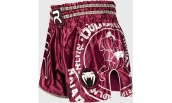 Venum x Rajadamnern Muay Thai šortai - vyšninės spalvos