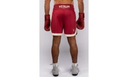 Venum Classic bokso šortai – rubino raudona/dramblio kaulo