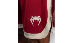 Venum Classic Boxing Shorts – Ruby Red/Ivory