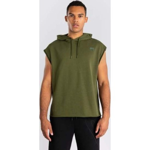 Venum Divide Sleeveless Hoodie - Military Green