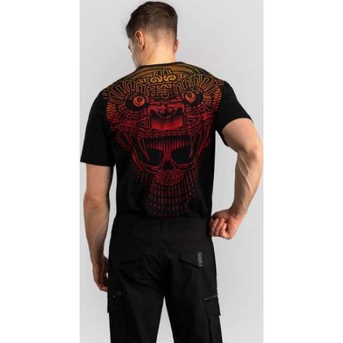Venum Quetzal Fury marškinėliai - Black/Fury Red/Tangerine