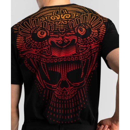 Venum Quetzal Fury marškinėliai - Black/Fury Red/Tangerine