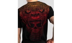 Venum Quetzal Fury marškinėliai - Black/Fury Red/Tangerine