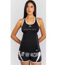 Женская майка Venum Adrenaline Dry Tech, черный/слоновая кость