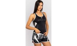 Женская майка Venum Adrenaline Dry Tech, черный/слоновая кость