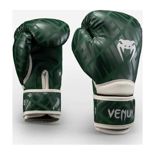 Venum Contender 1.5 XT vaikiškos bokso pirštinės - Forest Green/Off White