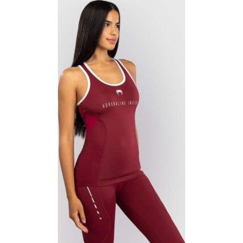 Женская майка Venum Adrenaline Dry Tech Tank Top, бордовый/розовый