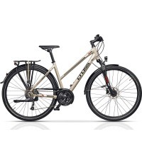 CROSS Travel Trek 28" city bike, size 17" (44cm), champagne