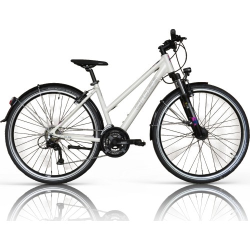CROSS TRX SL4 Lady 28" 21 скорость, размер рамы 19" (48 см), белый