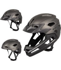 Junior Downhill Helmet W-TEC Estreito - Magic Matt Black
