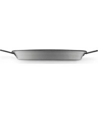 Paella pan polished steel 22 cm