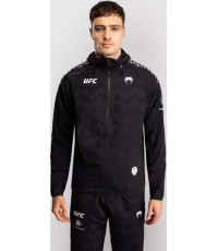 Vyriškas džemperis UFC Zenith by Venum Black Authentic Fight Night Walkout su gobtuvu