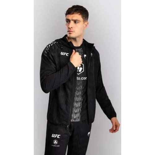 Мужская толстовка с капюшоном UFC Zenith by Venum Black Authentic Fight Night Walkout