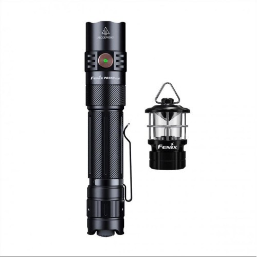 Комплект светодиодных фонарей Fenix PD35R ACE и CL01, черный