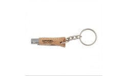 Складной нож Opinel No.2, буковая рукоять с кольцом для ключей