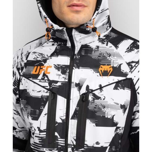Мужская толстовка на молнии UFC Zenith by Venum Authentic Fight Week, белая