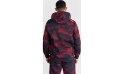 Мужская толстовка с капюшоном UFC Zenith by Venum Burgundy Authentic Fight Week