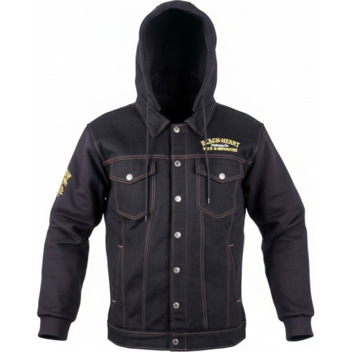 Motociklininkų striukė W-TEC Black Heart Reeftor - Juoda