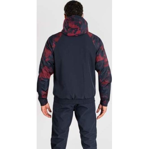 Men's UFC Zenith by Venum Burgundy Authentic Fight Week Zip Hoodie