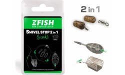 ZFISH Swivel Stop Beads 2in1