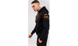 Vyriškas UFC Zenith by Venum Authentic Fight Week džemperis su gobtuvu, juodas