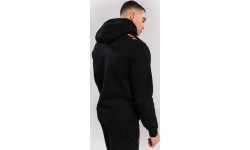 Men's UFC Zenith by Venum Black Authentic Fight Week Pullover Hoodie