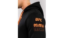 Vyriškas UFC Zenith by Venum Authentic Fight Week džemperis su gobtuvu, juodas