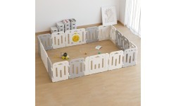 Plastic Playpen inSPORTline Klaudino 16+2 288 x 208 x 66 cm