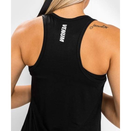 Venum Essential moteriški marškinėliai be rankovių, juodi
