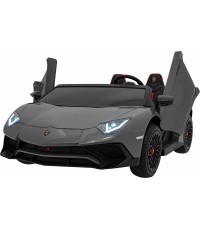 Elektromobilis vaikams Lamborghini Aventador SV, pilkas