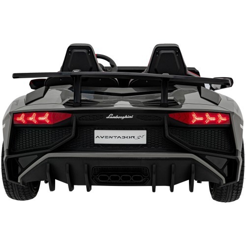 Elektromobilis vaikams Lamborghini Aventador SV, pilkas