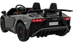 Elektromobilis vaikams Lamborghini Aventador SV, pilkas