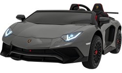Elektromobilis vaikams Lamborghini Aventador SV, pilkas