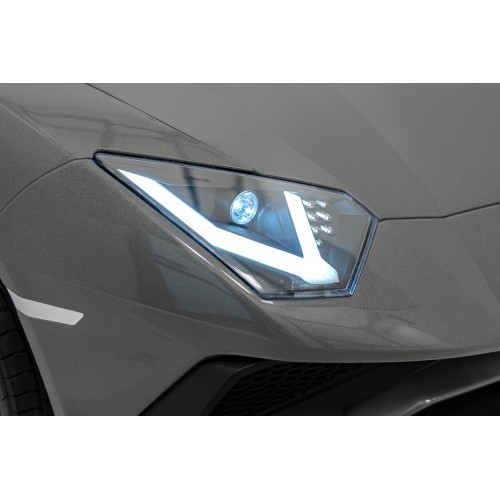 Elektromobilis vaikams Lamborghini Aventador SV, pilkas