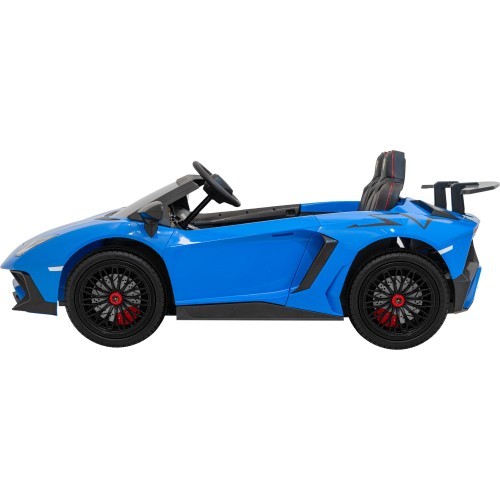Электромобиль Lamborghini Aventador SV STRONG, синий
